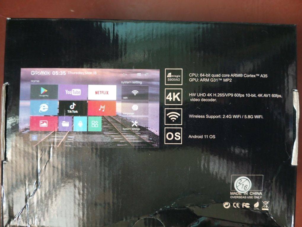 Android TV Box, медиаплеер.