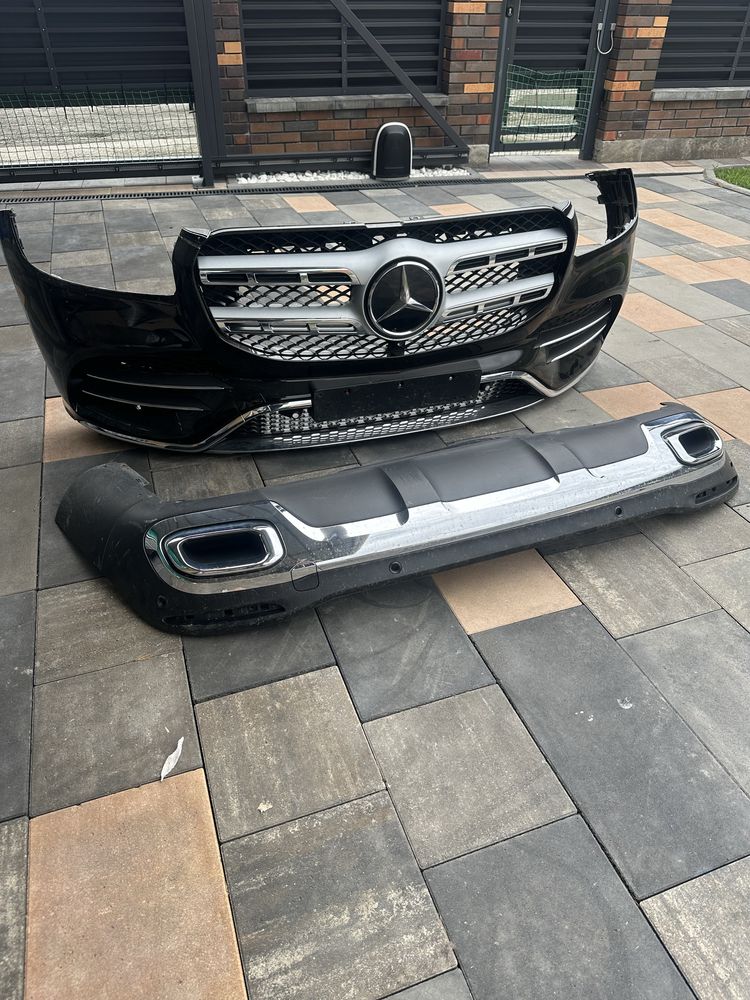 Бампера зад и перед комплект на GLE 167