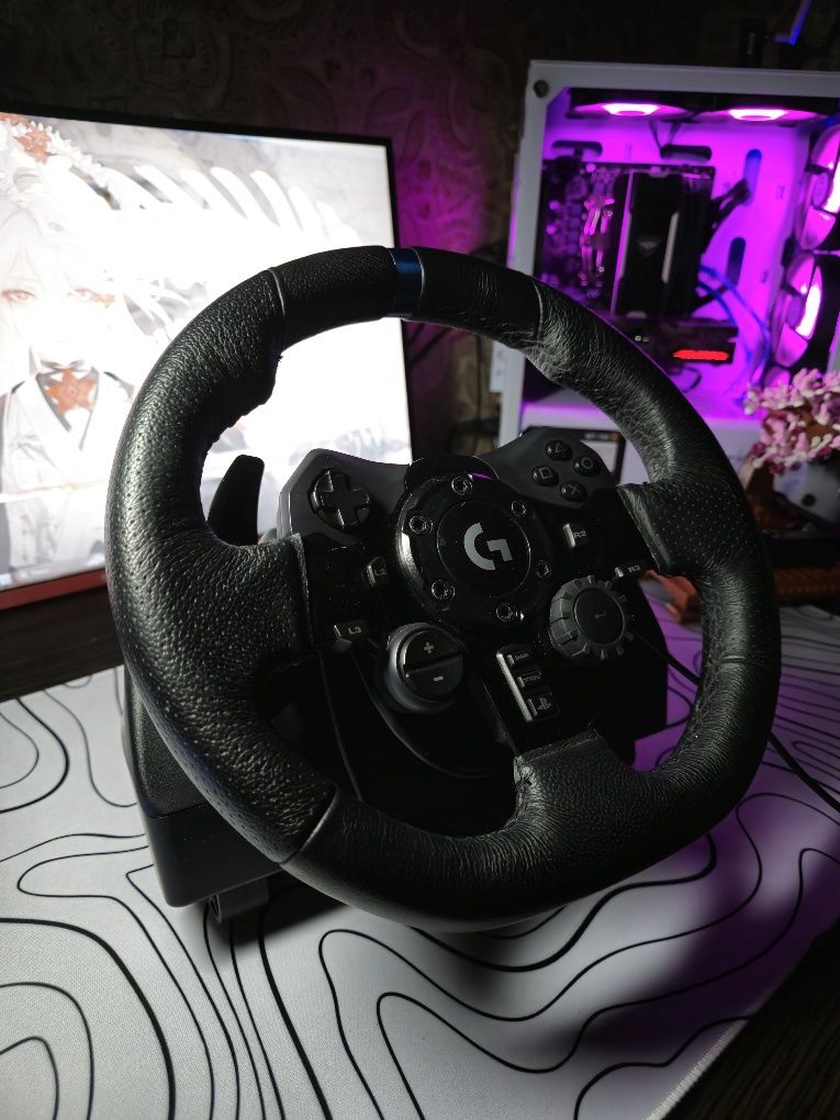 Logitech g923 в идеальном состояние !!