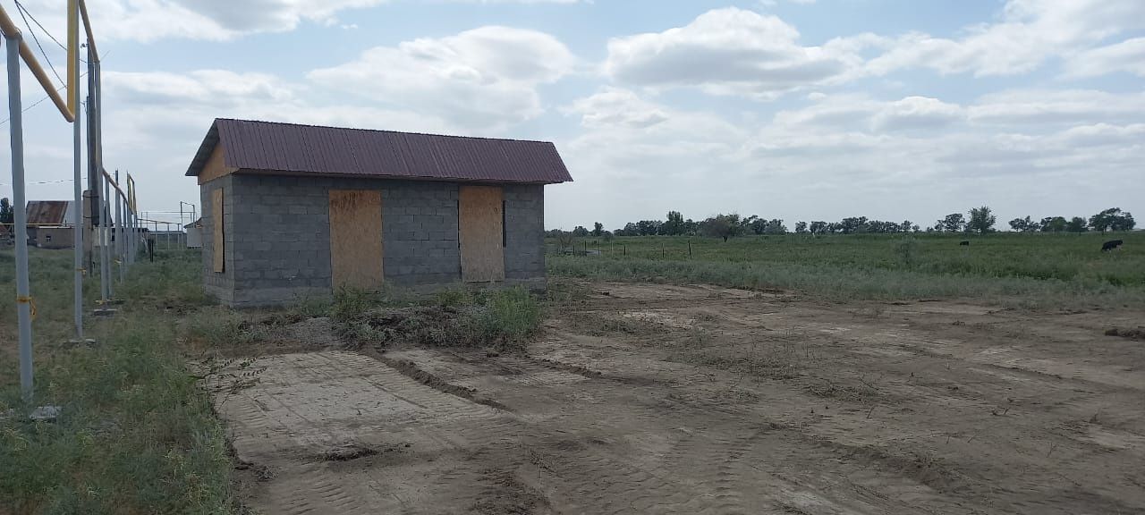 Участок с времянкой