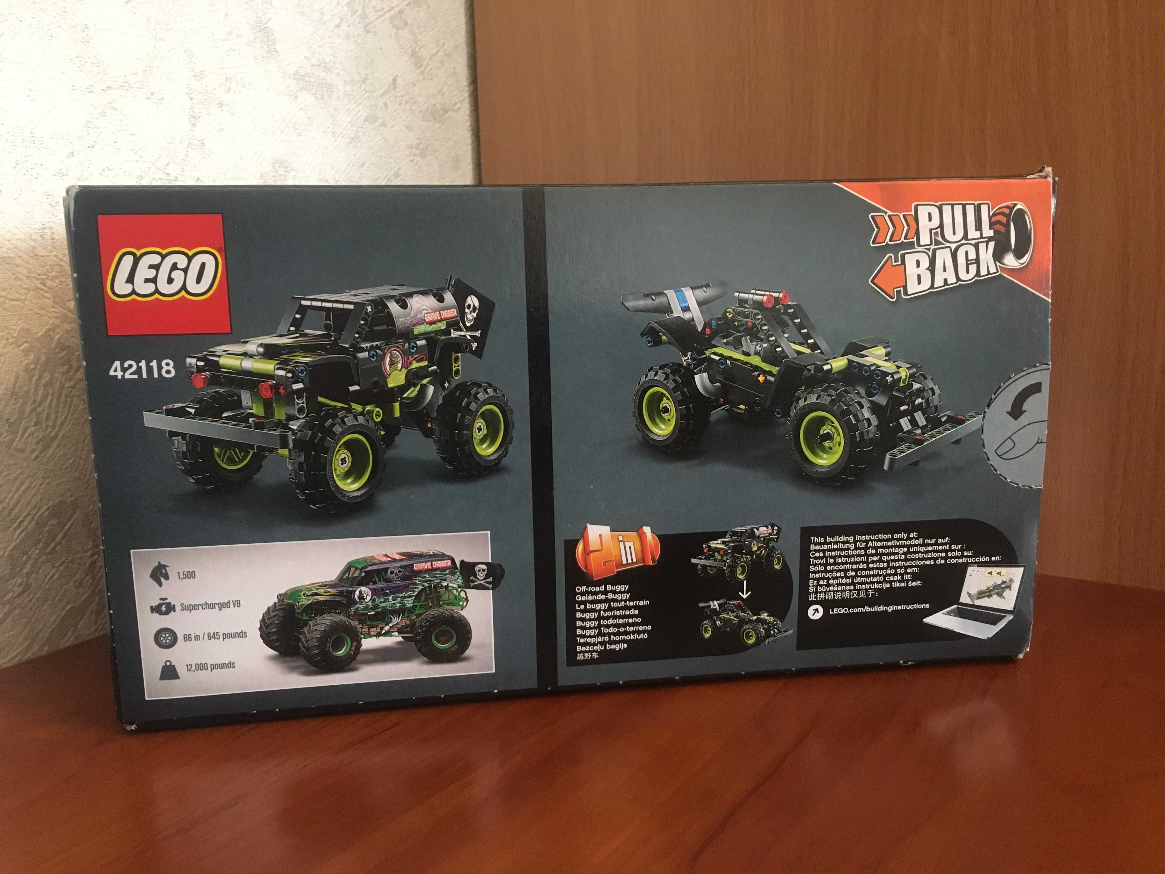 LEGO Technic Monster Jam Grave Digger Оригинал