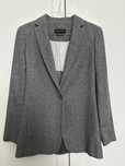 Серый пиджак Massimo Dutti