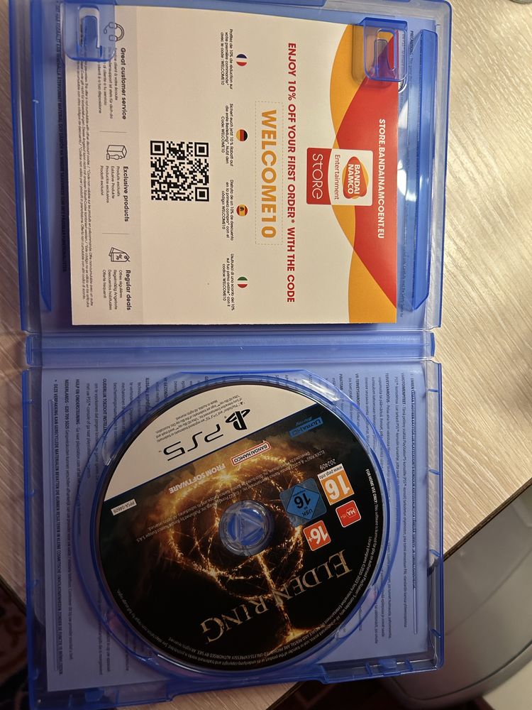 Диск бу Elden Ring PS5