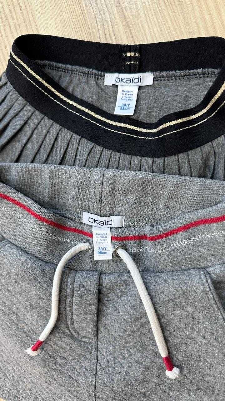 Вещи ZARA, OKAIDI на 2-3 года, рост 92-98 см, юбка, кофта, толстовка