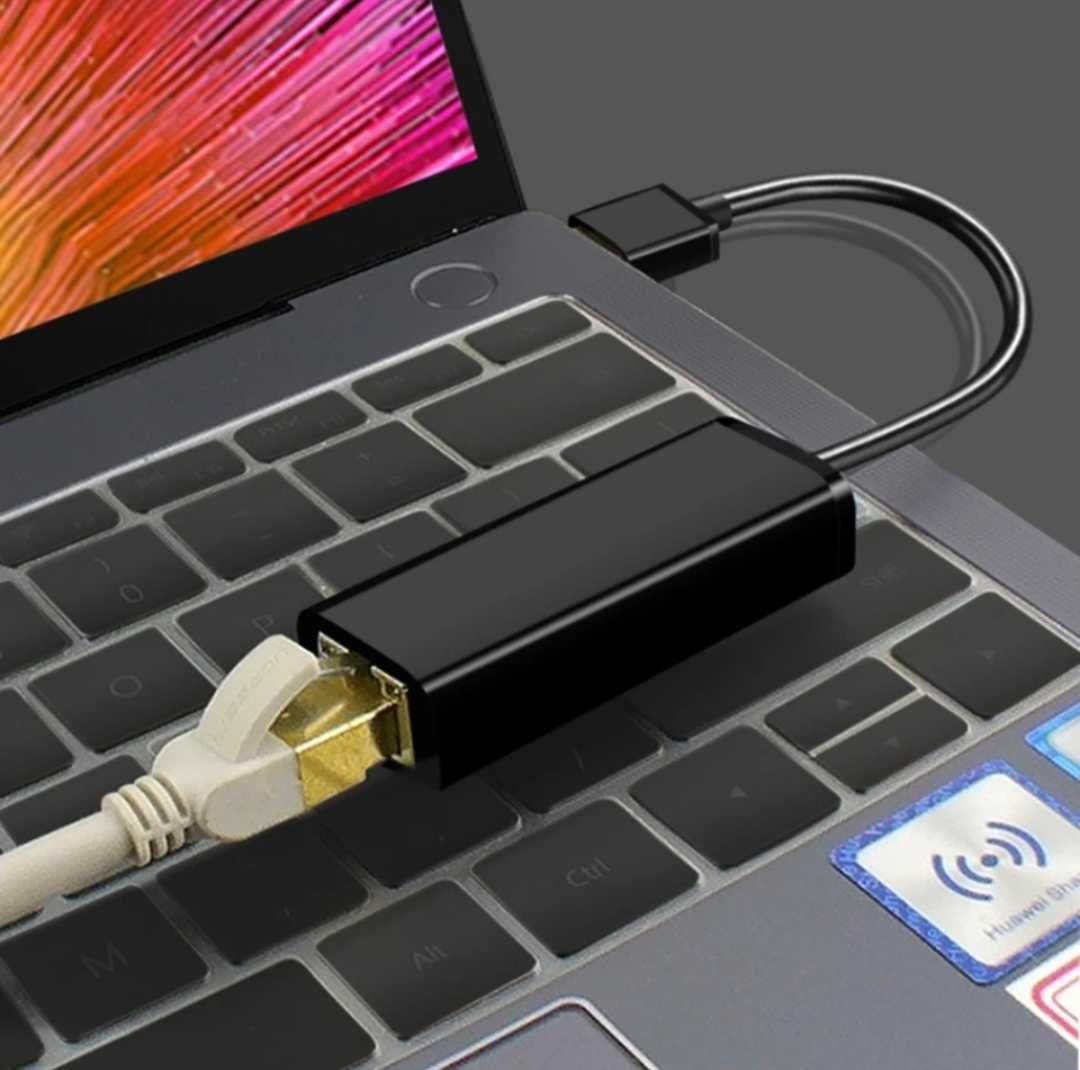 USB 3.0 сетевая карта. 1000 mb/s. Realtek. Алматы