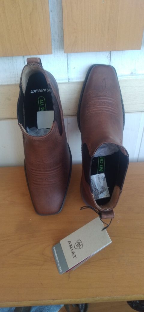 ARIAT. Мужские кожаные полусапожки. Размер 42.5. США.