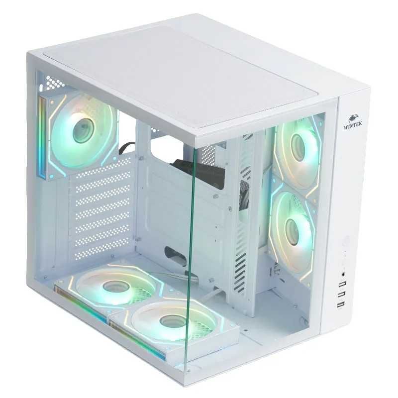 Корпус Wintek Cube Pro V909-W TG, ATX White
