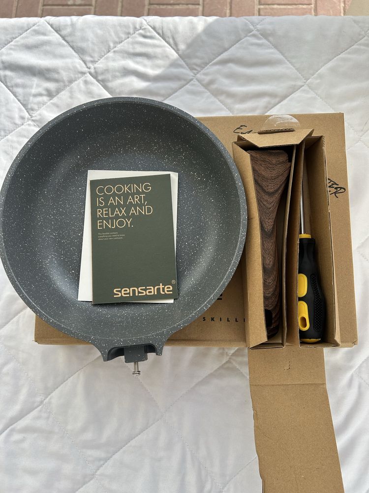 Новая sensarte сковородка