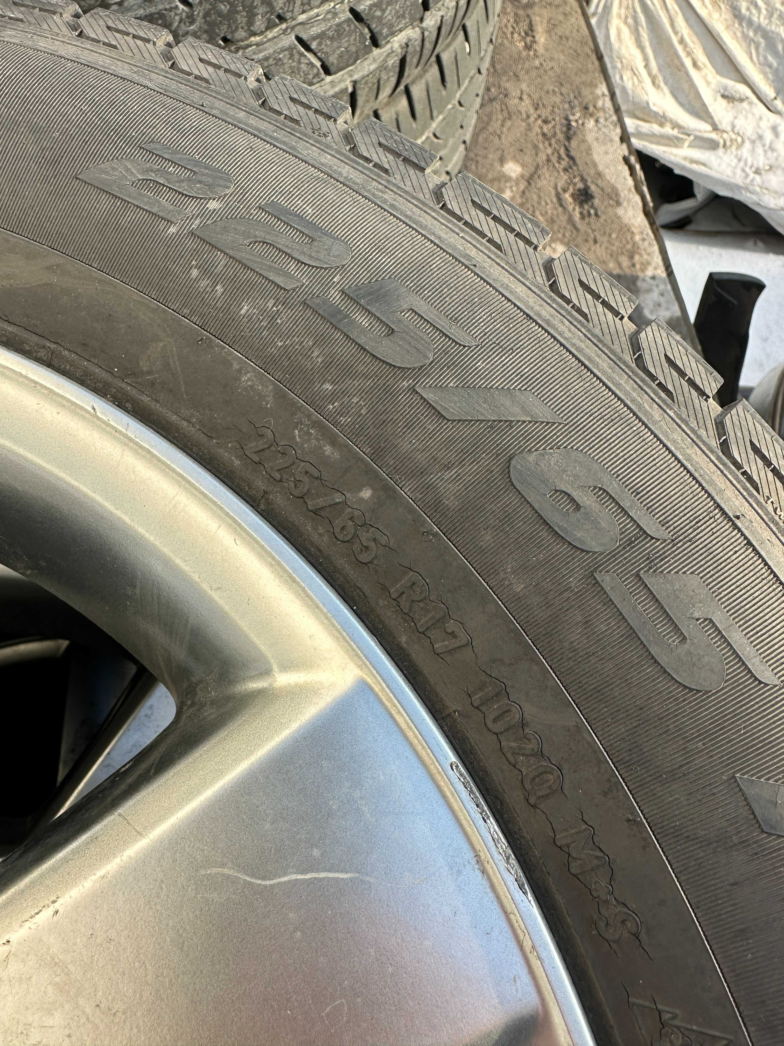Диски с резиной Lexus RX330, 225/65 R17 5/114.3 из Японии
