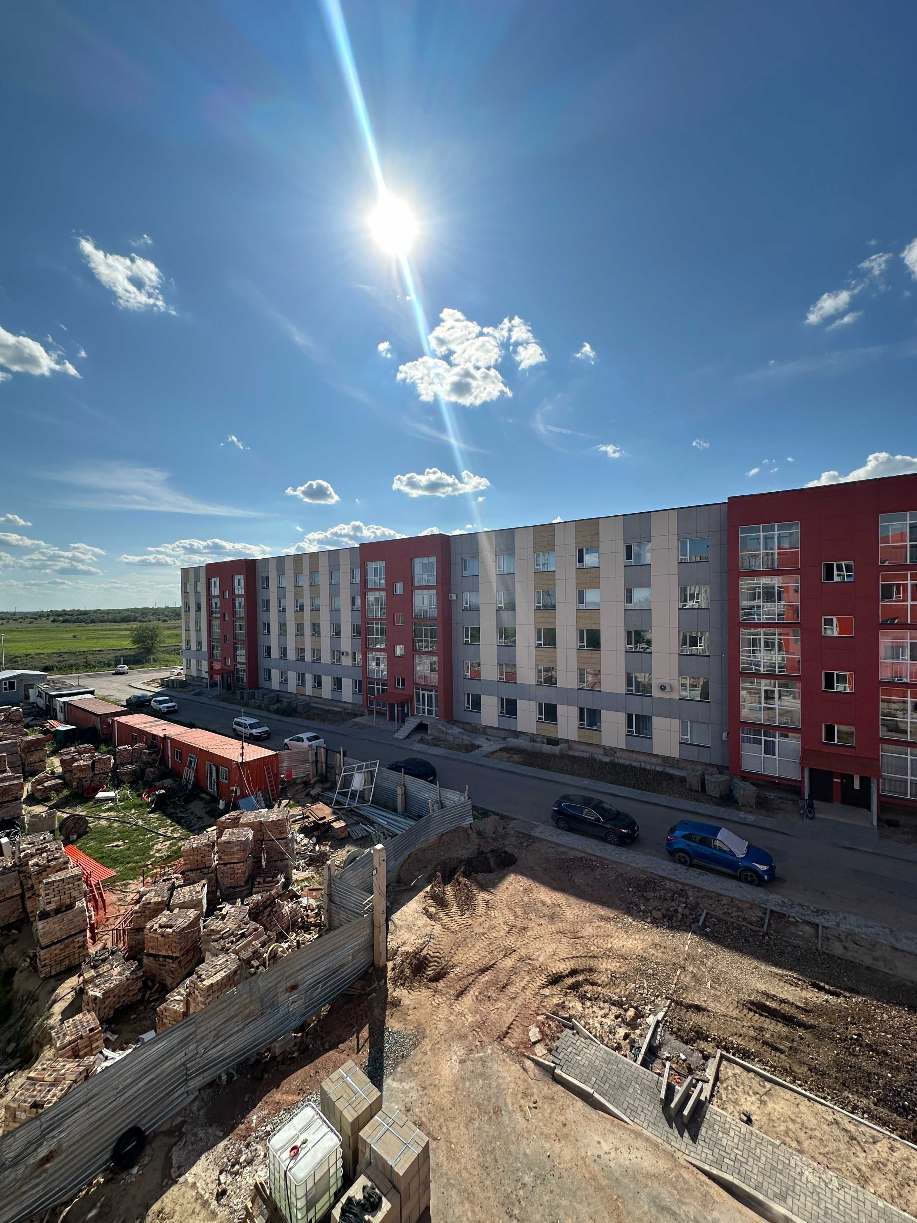 Однокомнатная. ЖК Otbasy Village. Кирпичный дом 2024 года постройки