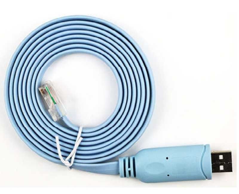Кабель RS232 Com - порт консольный кабель RS232 - lan rj45