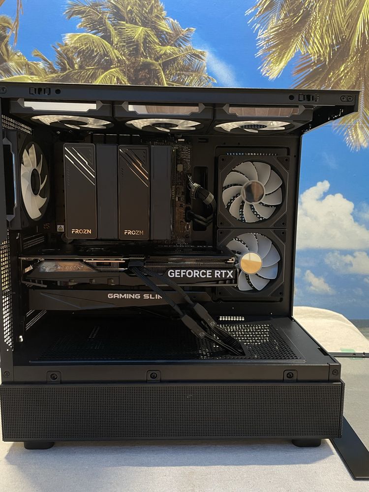 Игровой компьютер ryzen 7700 + rtx4070 super + 32gb ddr5 + 1tb ssd