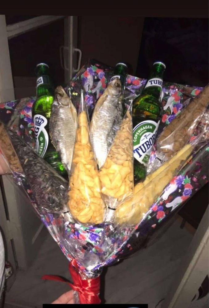 Мужские букеты