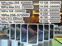 16Pro Max 256 ,512 , 1tb