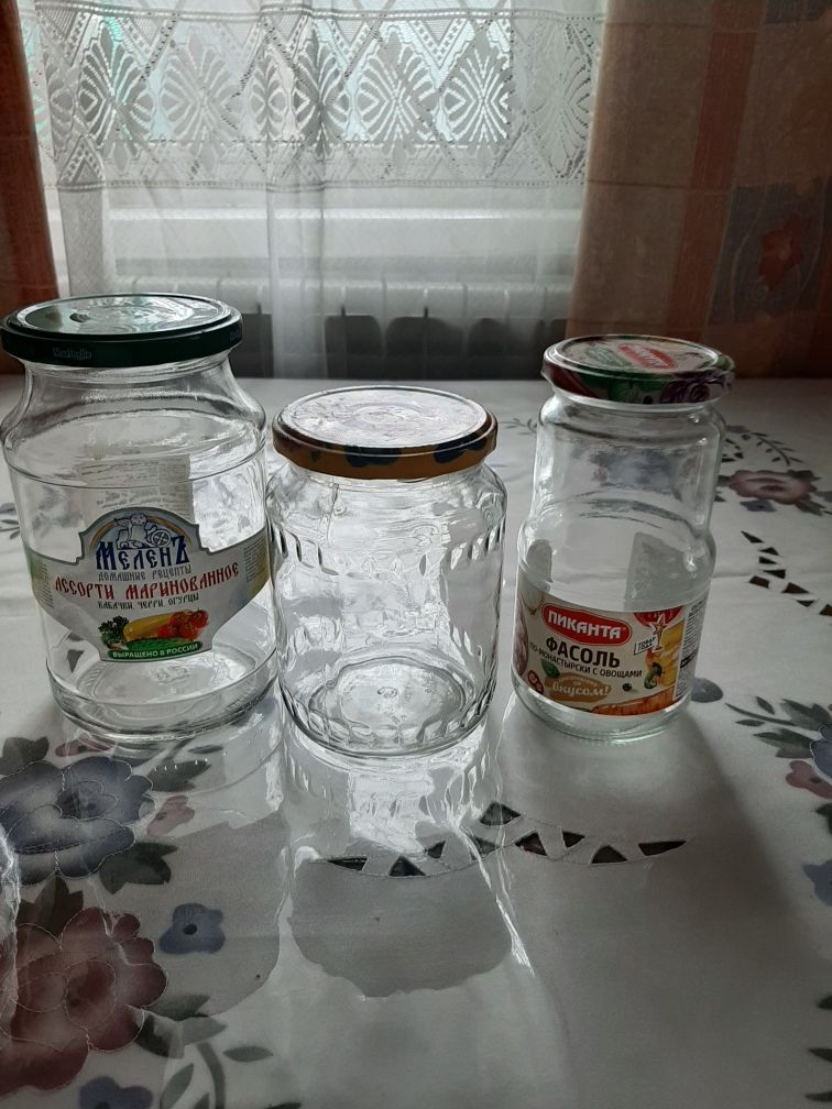 Банки 1л, 2л.,  0,5 и 0,7 литровые