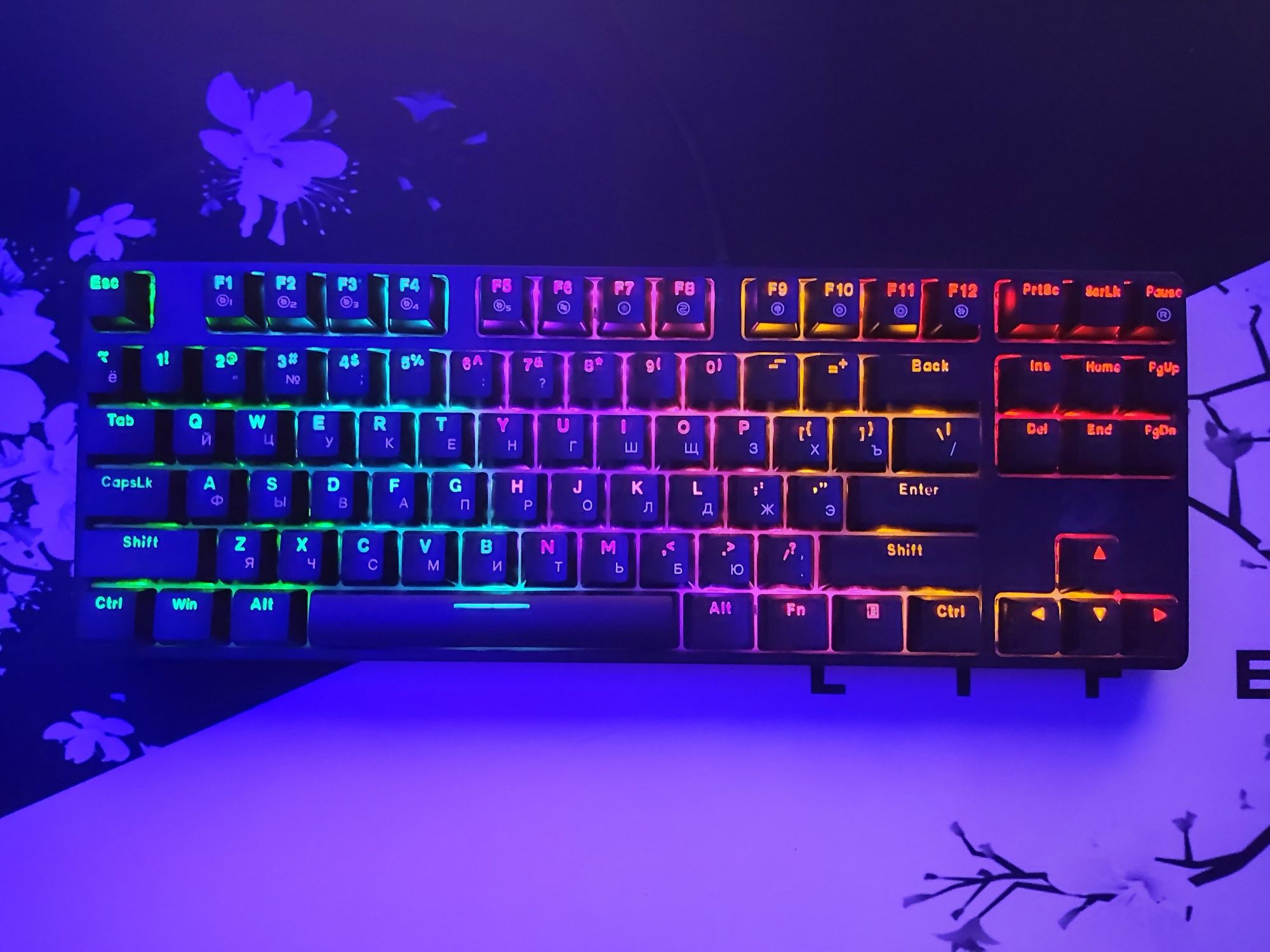Dareu ek87 red switch механическая клавиатура