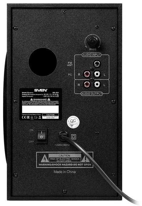 Колонки SVEN MS-304 Black