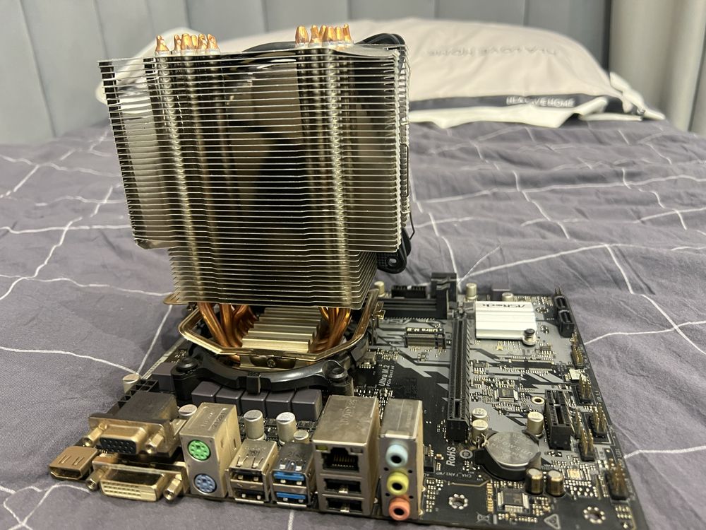 ASROCK H510M + Intel Core i5-10400f + IFORGAME CPU Cooler