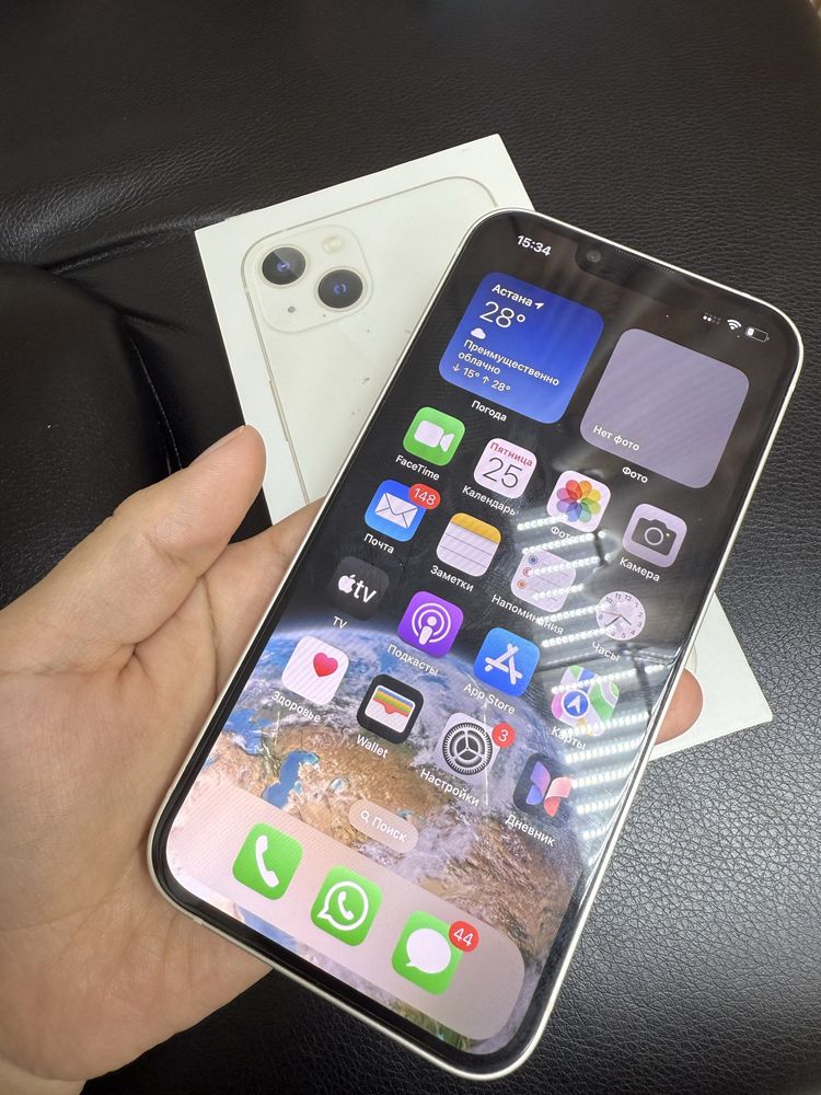 Iphone Айфон 13 память 128 гб идеал