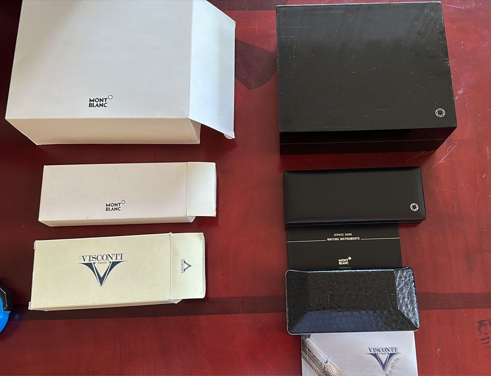 Брендовые ручки Visconti .Mont blanc, Parker, Nika. Оригинал