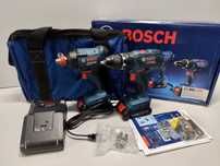 Bosch GXL18V-239B25 набор шуруповертов DeWalt Makita