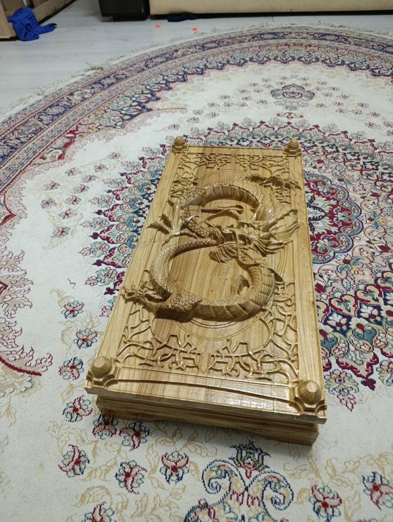 Нарды  из Карагача дракон
