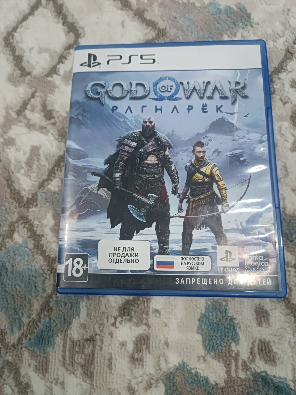 Диск playstation 5 God of war Ragnarok