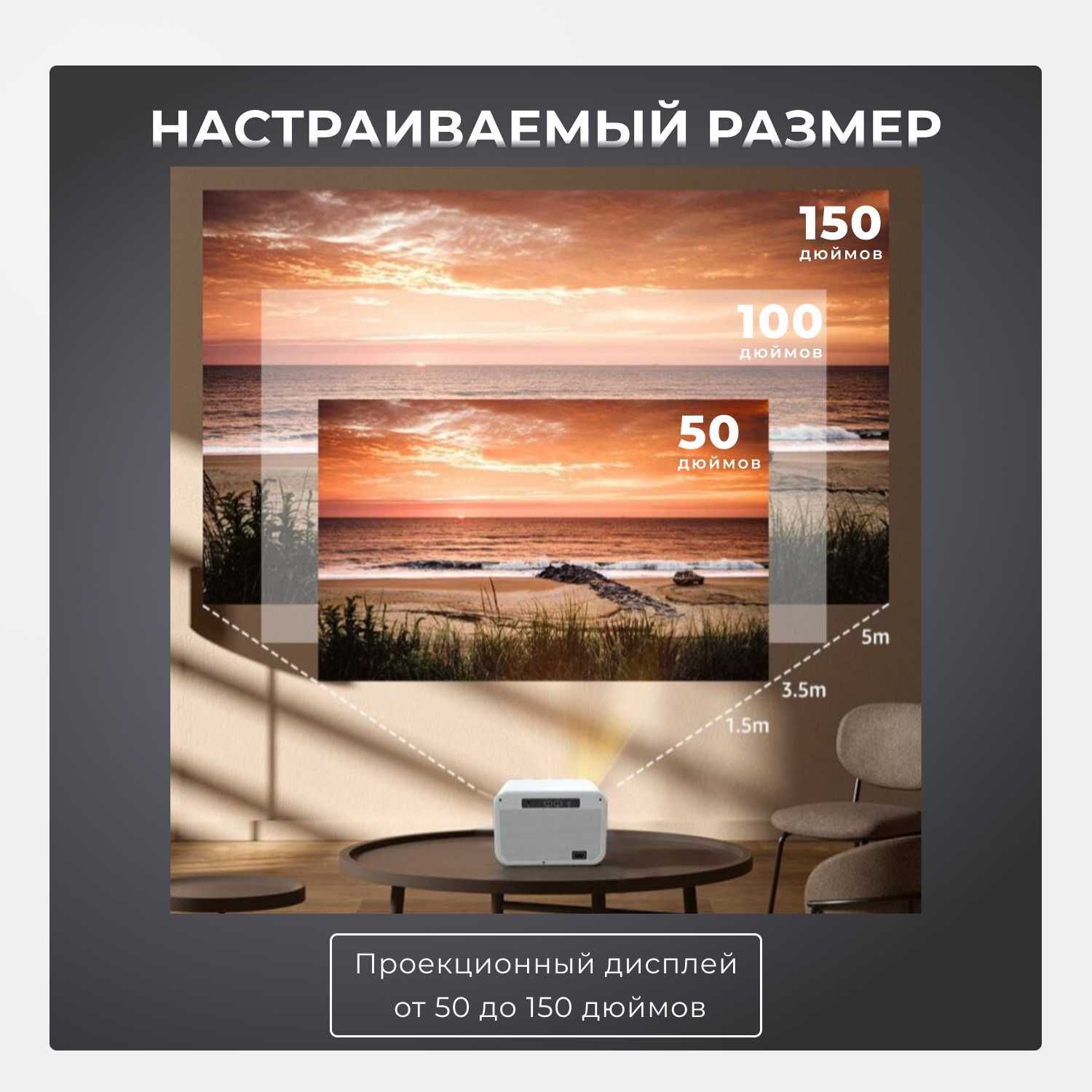 Новый проектор, домашний кинотеатр