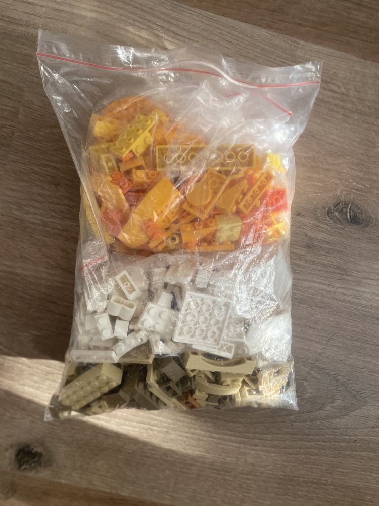 Lego original детальки разноцветные