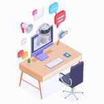 Умные коммуникации для бизнеса 24/7 (голосовые боты, чат боты, AI)