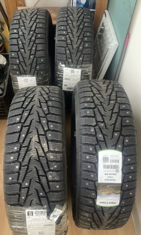 Nokian Nordman 7 SUV 235/60 R18 107T с шипами