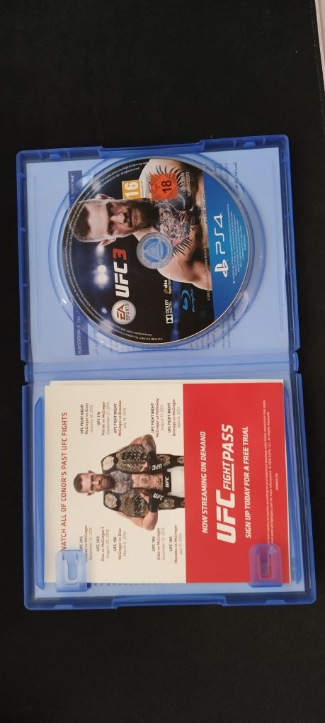 Продаю диск UFC 3 на Playstation