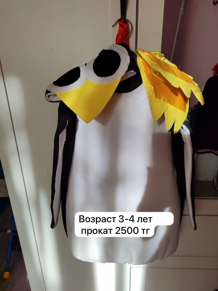 Прокат костюм моряка, зайчика, милиции, пингвина