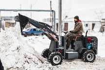 Мини-погрузчик погрузчик JAS 220 (4WD) Новый Минитрактор мотоблок +