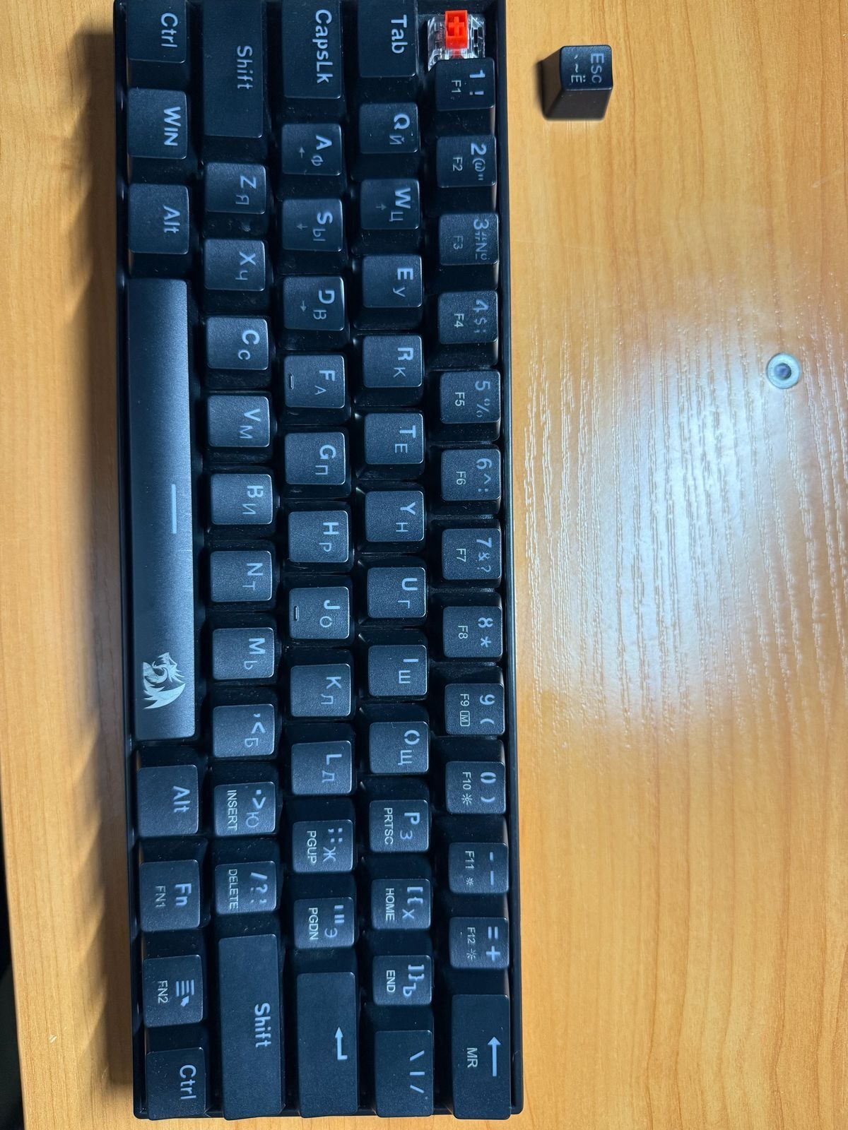 Клавиатура проводная механическая RGB 60% Redragon Lakshmi