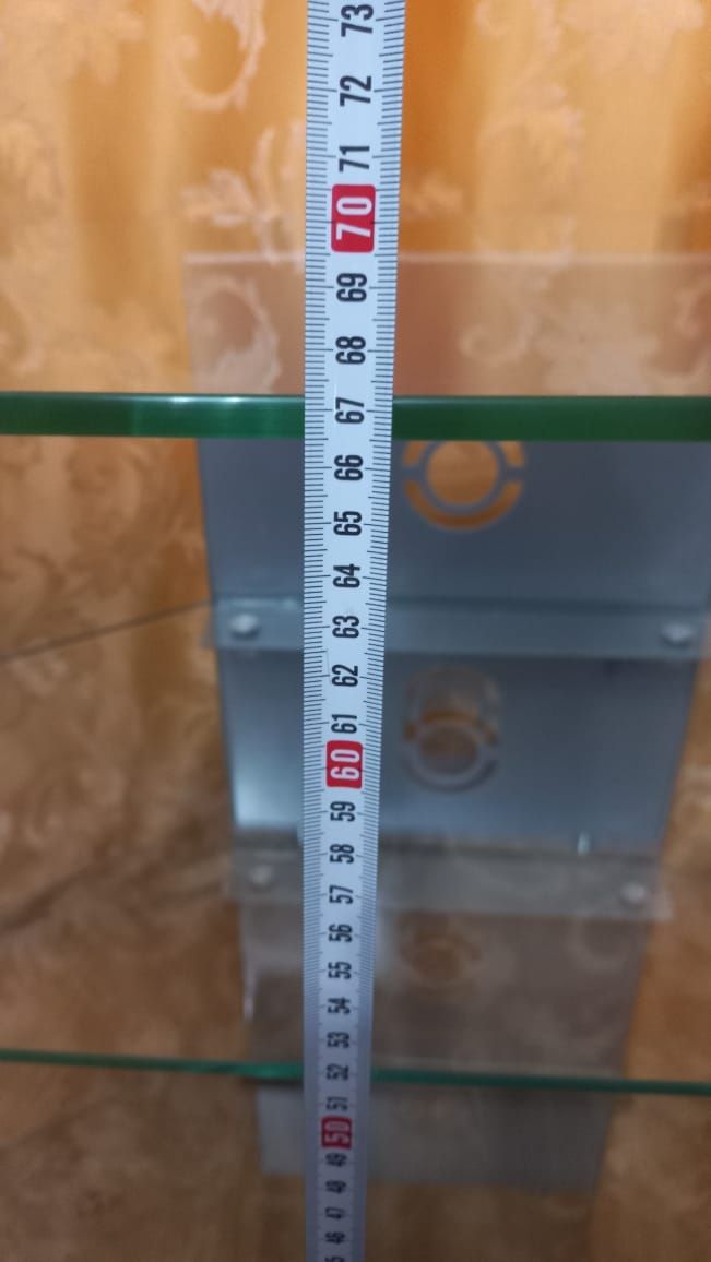 Продам Стеклянный Столик 4 Полочки, Толщина Стекла 9 мм.