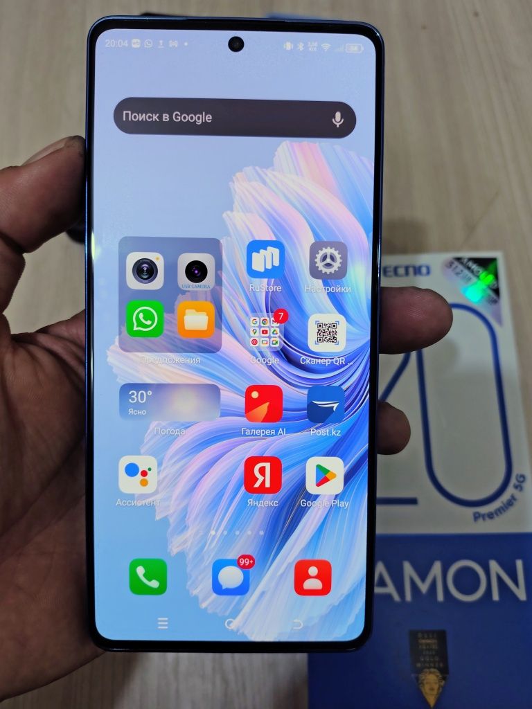 Смартфон Tecno camom 5g 512g