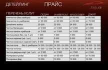 Химчистка авто-Полировка кузова