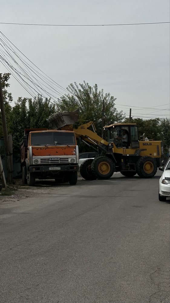 Услуги камаз шебень клинец песок граби галкы патсипка Вывоз Мусора  и