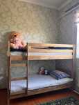Продаю двухьярусную кровать из дерева.В хорошем состоянии.