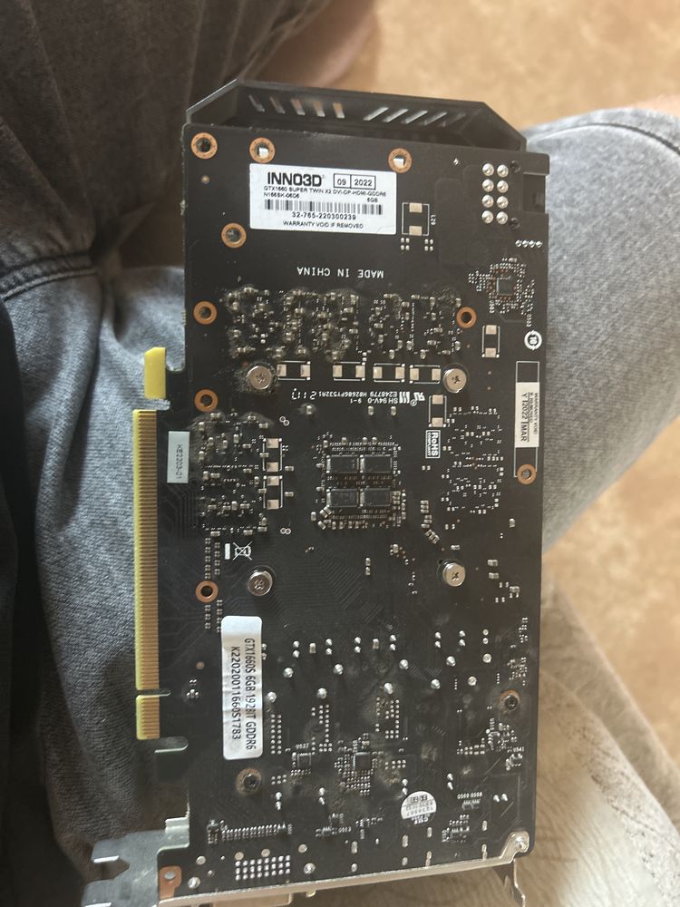 Видеокарта Inno3d 1660 super