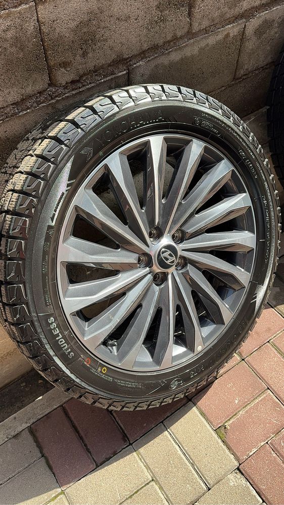Срочно продам 4шт диски +шины от Hyundai Palisade рестайлинг