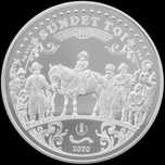 Продается серебряная монета «СҮНДЕТ ТОЙ»  «SUNDET TOI»
