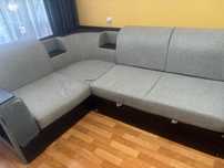 Угловой диван 230*137спальное место ,есть 2 ящика для хранения