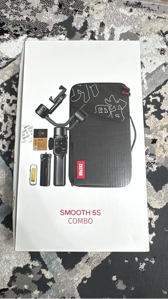 Видеостабилизатор markasy - Zhiyun smooth 5s combo taza kuide