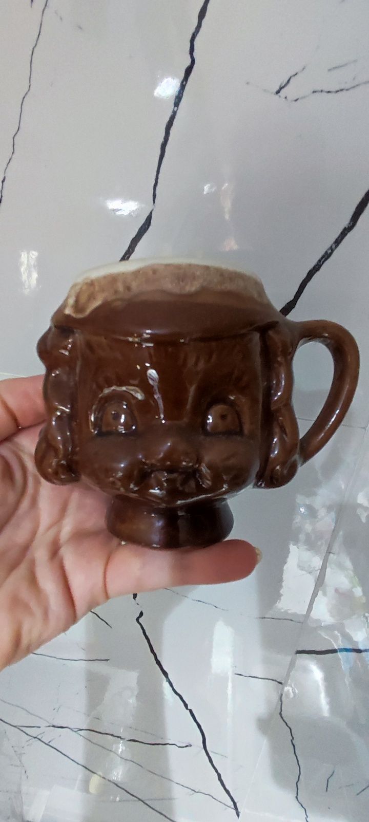 Кирамический кофейный сервиз из 5 предметов