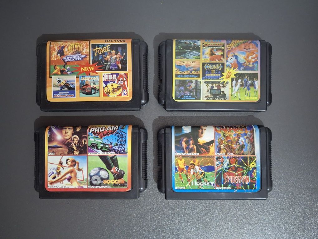 Sega genesis HD  +150 игр и 4 картриджа