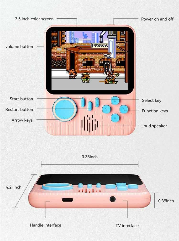 Игровая приставка G7 GAME CONSOLE / Игровая консоль 666 игр в 1
