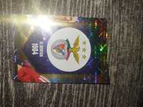 Наклейка Panini Fifa 365 10 Years Sl Benfica №1904 голографическая