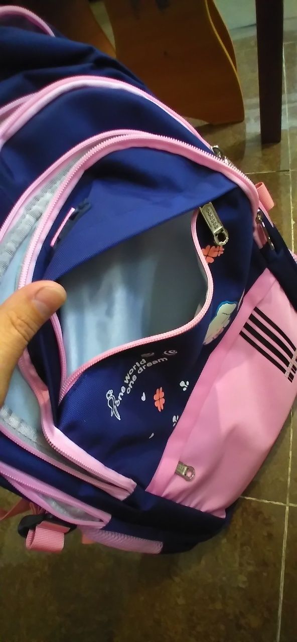 Рюкзак для девочки! Школьный рюкзак!